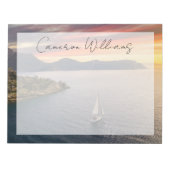 Kustlijn | Bodrum, Turkije Notitieblok (Voorkant)