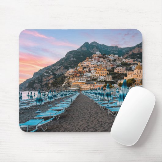 Kustlijn | Campania, Italië Muismat (Met muis)