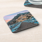 Kustlijn | Campanië, Italië Bier Onderzetter (Linkerzijde)