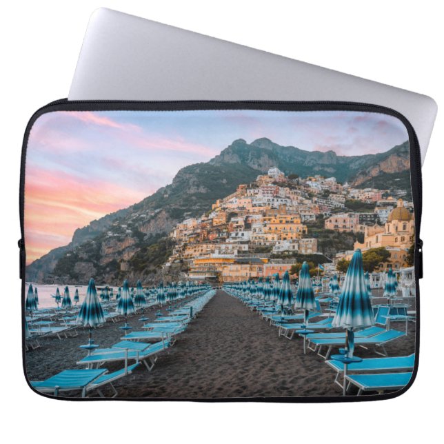 Kustlijn | Campanië, Italië Laptop Sleeve (Voorkant)