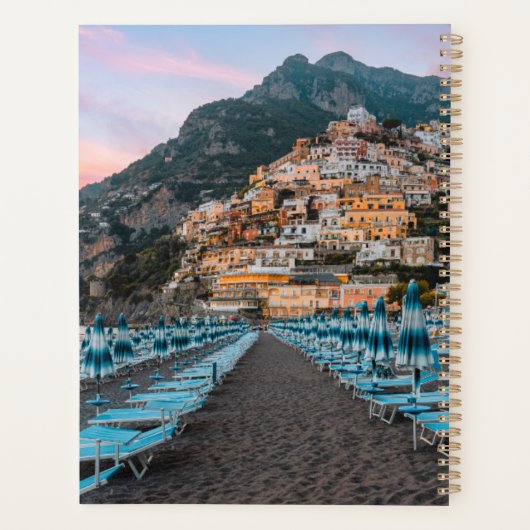 Kustlijn | Campanië, Italië Planner (Achterkant)