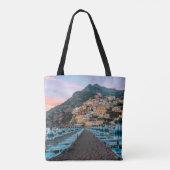 Kustlijn | Campanië, Italië Tote Bag (Achterkant)