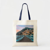 Kustlijn | Campanië, Italië Tote Bag (Voorkant)