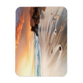 Kustlijn | Canarische Eilanden, Spanje Magneet (Verticaal)