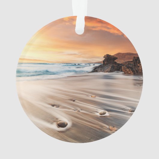 Kustlijn | Canarische Eilanden, Spanje Ornament (achterkant)