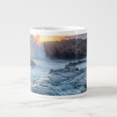 Kustlijn | Carmel California Grote Koffiekop (Voorkant)