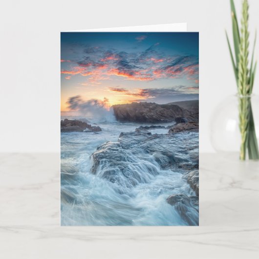 Kustlijn | Carmel California Kaart (Voorkant)