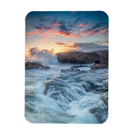 Kustlijn | Carmel California Magneet (Verticaal)