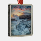 Kustlijn | Carmel California Metalen Ornament (Rechts)