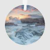 Kustlijn | Carmel California Ornament (achterkant)