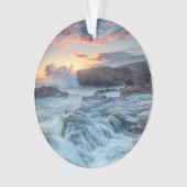 Kustlijn | Carmel California Ornament (voorkant)