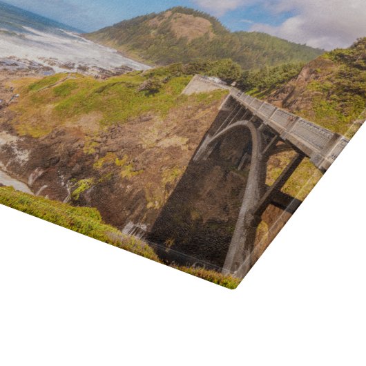 Kustlijn | Chasm, yachats, Oregon Snijplank (Hoek)