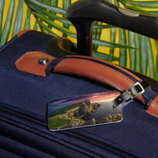 Kustlijn | Eiland Skye, Schotland Bagagelabel (Voorkant Insitu 3)