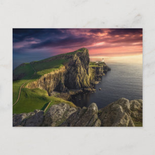 Kustlijn   Eiland Skye, Schotland Briefkaart