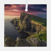 Kustlijn | Eiland Skye, Schotland Glas Ornament (Achterkant)