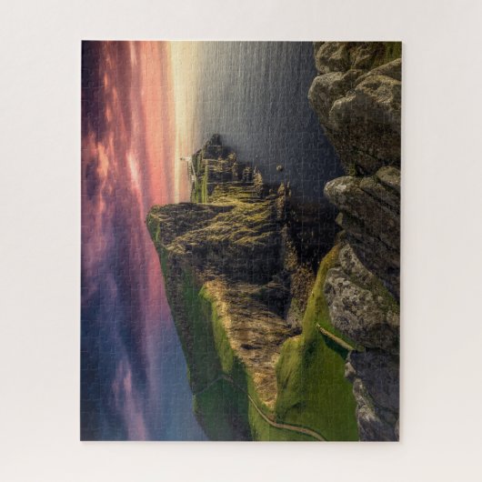 Kustlijn | Eiland Skye, Schotland Legpuzzel (Verticaal)