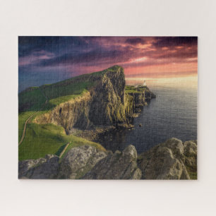 Kustlijn   Eiland Skye, Schotland Legpuzzel