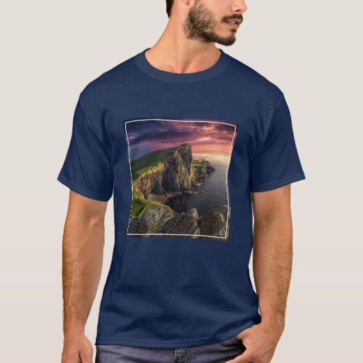 Kustlijn | Eiland Skye, Schotland T-shirt (Voorkant)