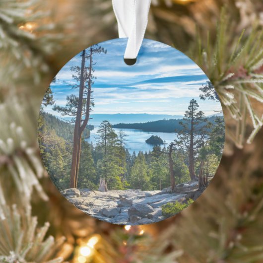 Kustlijn | Emerald Bay, Lake Tahoe, Californië Ornament (Boom)