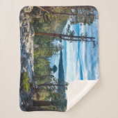 Kustlijn | Emerald Bay, Lake Tahoe, Californië Sherpa Deken (Voorkant)