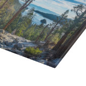 Kustlijn | Emerald Bay, Lake Tahoe, Californië Snijplank (Hoek)