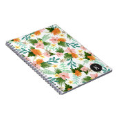 Kustlijn Floral Notitieboek (Rechterzijde)