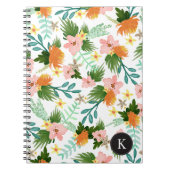 Kustlijn Floral Notitieboek (Voorkant)