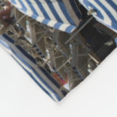 Kustlijn | Frans Riviera, Nice Frankrijk Fleece Deken (Hoek)