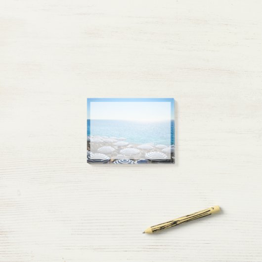 Kustlijn | Frans Riviera, Nice Frankrijk Post-it® Notes (Op bureau)