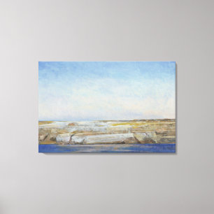 Kustlijn Gozo Canvas Afdruk