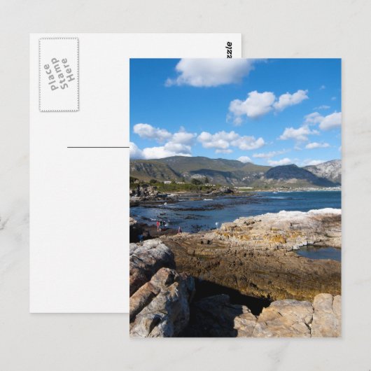Kustlijn Hermanus Briefkaart (Voorkant / Achterkant)