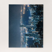 Kustlijn | Hong Kong Island, Azië Legpuzzel (Verticaal)