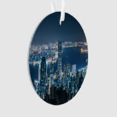 Kustlijn | Hong Kong Island, Azië Ornament (voorkant)