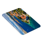 Kustlijn | Korcula Town, Korcula Island, Kroatië Magneet (Rechterzijde)