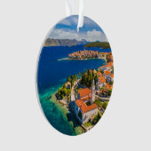 Kustlijn | Korcula Town, Korcula Island, Kroatië Ornament (voorkant)