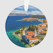 Kustlijn | Korcula Town, Korcula Island, Kroatië Ornament (voorkant)