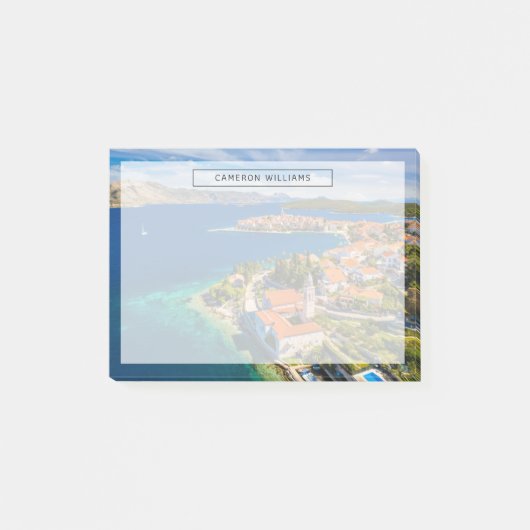 Kustlijn | Korcula Town, Korcula Island, Kroatië Post-it® Notes (Voorkant)