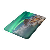 Kustlijn | Lofoten-eilanden, Hamnoy, Noorwegen Badmat (Gekanteld)