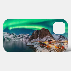 Kustlijn Lofoten-eilanden, Hamnoy, Noorwegen Case-Mate iPhone Case