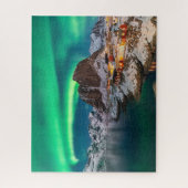 Kustlijn | Lofoten-eilanden, Hamnoy, Noorwegen Legpuzzel (Verticaal)
