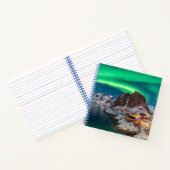 Kustlijn | Lofoten-eilanden, Hamnoy, Noorwegen Notitieboek (Binnen)