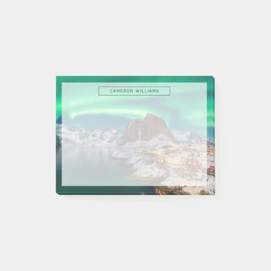 Kustlijn | Lofoten-eilanden, Hamnoy, Noorwegen Post-it® Notes (Voorkant)