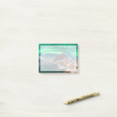 Kustlijn | Lofoten-eilanden, Hamnoy, Noorwegen Post-it® Notes (Op bureau)