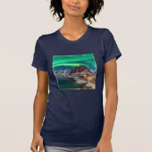 Kustlijn | Lofoten-eilanden, Hamnoy, Noorwegen T-shirt (Voorkant)