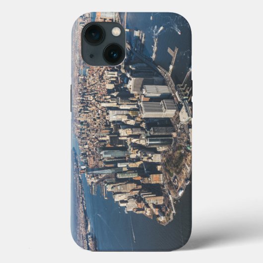 Kustlijn | Manhattan, New York City Case-Mate iPhone Case (Achterkant)