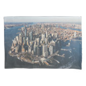 Kustlijn | Manhattan, New York City Kussensloop (Voorkant)