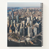 Kustlijn | Manhattan, New York City Notitieboek (Achterkant)