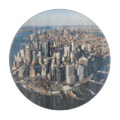 Kustlijn | Manhattan, New York City Snijplank (Voorkant)