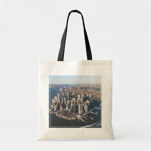 Kustlijn | Manhattan, New York City Tote Bag (Voorkant)