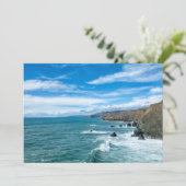 Kustlijn | Marin Headlands, Californië Bedankkaart (Staand voorkant)